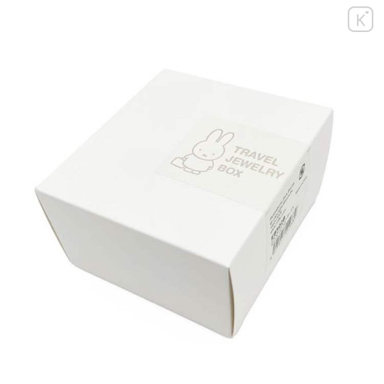 Japan Miffy Jewelry Box - Miffy : Face Round Pink Gold - 5