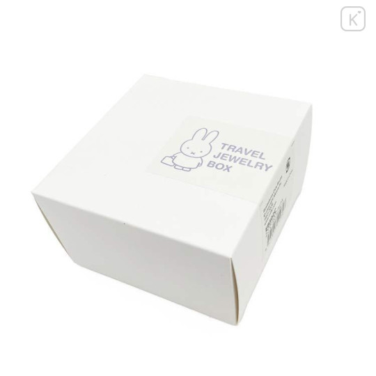 Japan Miffy Jewelry Box - Miffy : Face Round Grey Gold - 5