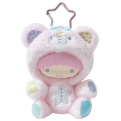 Japan Sanrio Mascot Keychain - Little Twin Stars : Dreamy Journey Kiki Puff