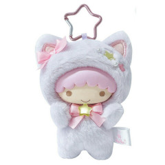 Japan Sanrio Mascot Keychain - Little Twin Stars : Dreamy Journey Kiki Cat