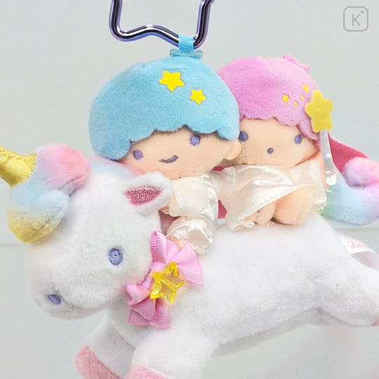 Japan Sanrio Mascot Keychain - Little Twin Stars : Dreamy Journey Unicorn - 3