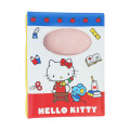 Japan Sanrio 6 Hole Sticker Binder - Hello Kitty : Blue & Red - 1