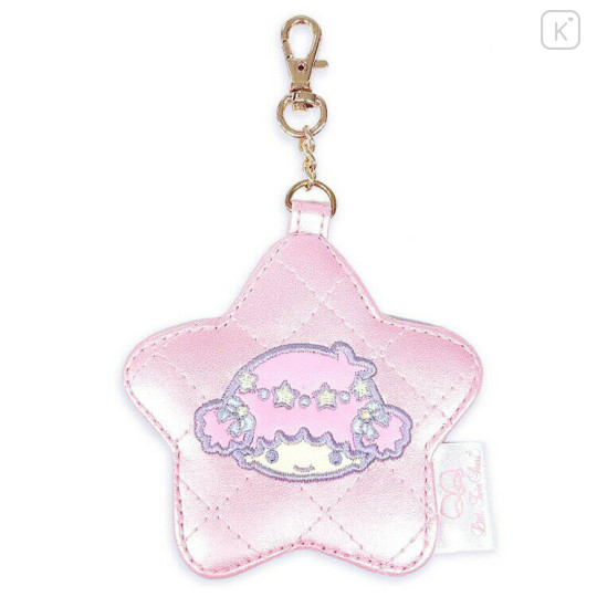 Japan Sanrio Quilted Star-shaped Mirror - Little Twin Stars : Dreamy Journey Kiki - 1