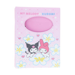 Japan Sanrio 6 Hole Sticker Binder - Kuromi & My Melody