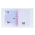 Japan Sanrio 6 Hole Sticker Binder - Kuromi & My Melody - 3