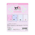 Japan Sanrio 6 Hole Sticker Binder - Kuromi & My Melody - 4