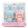 Japan Sanrio Flocked Mascot Set - Little Twin Stars : Dreamy Journey - 1