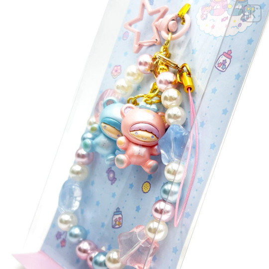 Japan Sanrio Phone Strap - Little Twin Stars : Dreamy Journey Puff - 2