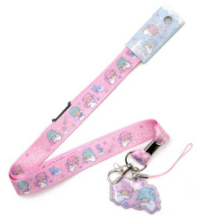 Japan Sanrio Neck Strap - Little Twin Stars : Dreamy Journey Angel