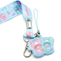 Japan Sanrio Neck Strap - Little Twin Stars : Dreamy Journey Puff - 2