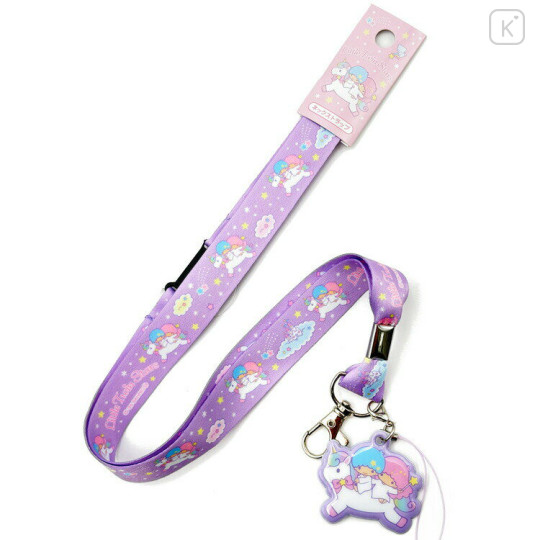 Japan Sanrio Neck Strap - Little Twin Stars : Dreamy Journey Unicorn - 1