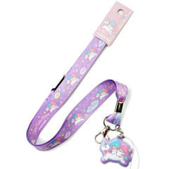 Japan Sanrio Neck Strap - Little Twin Stars : Dreamy Journey Unicorn