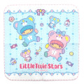Japan Sanrio Mini Hand Towel - Little Twin Stars : Dreamy Journey Puff - 1