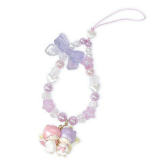 Japan Sanrio Phone Strap - Little Twin Stars : Purple