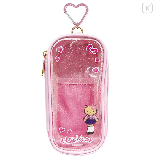 Japan Sanrio Cosmetic Pouch - Hello Kitty : Pink - 1