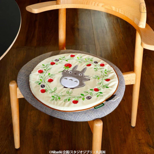 Japan Ghibli Seat Cushion - My Neighbor Totoro : Berry Light Yellow - 3
