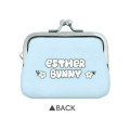 Japan Esther Bunny Mini Gamaguchi Clasp Pouch Coin Purse - Relax Blue - 2