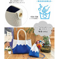 Japan Rootote Deli Tote Bag - Mt. Fuji Blue - 8