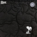 Japan Peanuts Rootote Babyroo Quilt 2way Shoulder Bag - Snoopy : Matte Black - 2