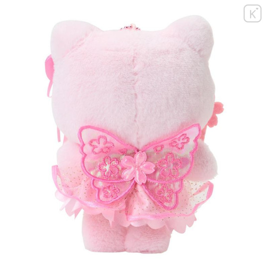 Japan Sanrio Original Mascot Holder - Hello Kitty : Sakura Cherry Blossom Fairy Flower - 3