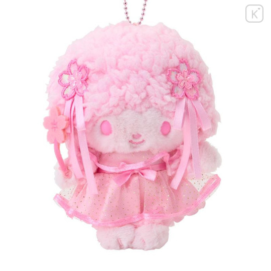 Japan Sanrio Original Mascot Holder - My Sweet Piano : Sakura Cherry Blossom Fairy Flower - 2