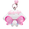 Japan Sanrio Original Bead Keychain Strap with Mascot - Cinnamoroll : Sakura Cherry Blossom Fairy Flower - 3