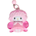Japan Sanrio Original Bead Keychain Strap with Mascot - My Sweet Piano : Sakura Cherry Blossom Fairy Flower - 2
