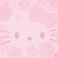 Japan Sanrio Original Petit Towel Handkerchief - Hello Kitty : Sakura Face Pink - 2