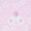 Japan Sanrio Original Petit Towel Handkerchief - Kuromi : Sakura Face - 2