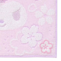 Japan Sanrio Original Petit Towel Handkerchief - Kuromi : Sakura Face - 3