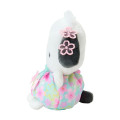 Japan Sanrio Original Bean Bag Plush - Pochacco : Sakura Cherry Blossom Flower - 2