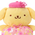 Japan Sanrio Original Bean Bag Plush - Pompompurin : Sakura Cherry Blossom Flower - 3