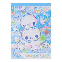 Japan Kamio A6 Notepad - Pukupuku Awawa-chan Wink : Heisei Retro