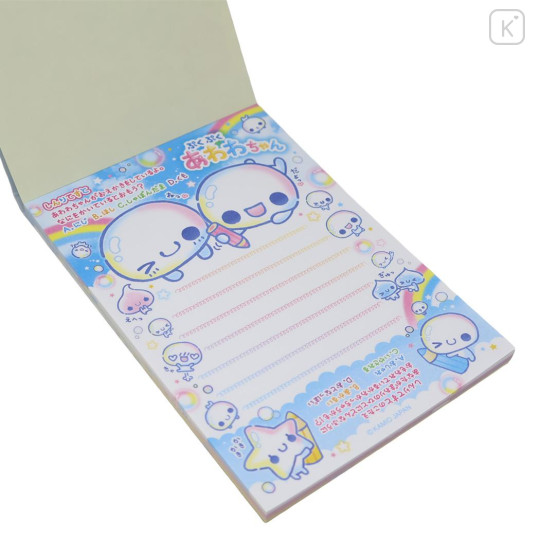 Japan Kamio A6 Notepad - Pukupuku Awawa-chan Wink : Heisei Retro - 3