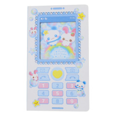 Japan Kamio Memo Pad - Kira Usa Twins : Heisei Retro Flip Phone Style Blue
