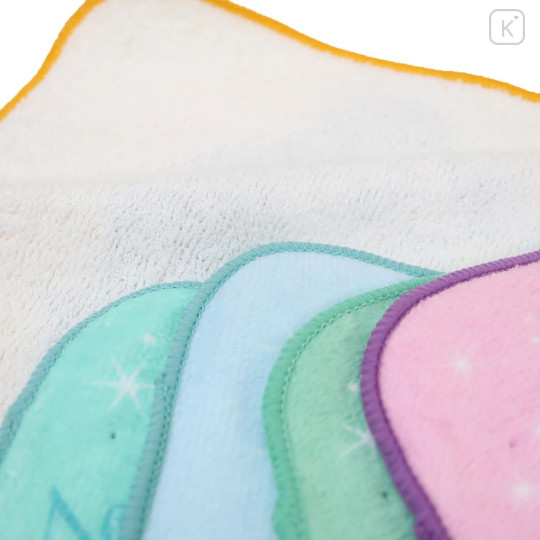 Japan Disney Petit Towel Handkerchief Set - Disney Princess Coloful - 2