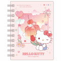 Japan Sanrio A6 Ring Notebook - Hello Kitty : Slice of Happiness Jelly - 1