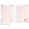 Japan Sanrio A6 Ring Notebook - Hello Kitty : Slice of Happiness Jelly - 2