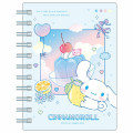 Japan Sanrio A6 Ring Notebook - Cinnamoroll : Slice of Happiness Jelly - 1
