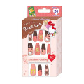 Japan Sanrio × Koala's March Nail Tips - Hello Kitty : Chocolate - 1