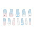 Japan Tamagotchi Nail Tips - Blue Pink - 2