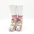 Japan Mofusand Ankle Socks - Cat : Strawberry Parfait Pink - 2
