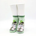 Japan Mofusand Ankle Socks - Cat : Parfait Matcha - 2