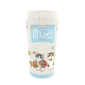 Japan Mofusand Insulated Stainless Steel Tumbler with One Push Lid 370ml - Cat Enjoy Picnic - 1