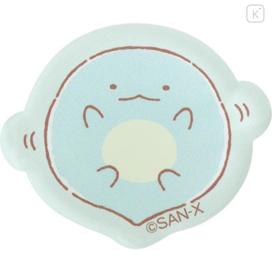 Japan San-X Rotating Memo Clip Stand Set - Sumikko Gurashi : Raccoon Tanuki Round Restaurant Shirokuma & Tokage - 5