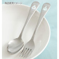 Japan San-X Stainless Steel Fork - Sumikko Gurashi : Raccoon Tanuki Round Restaurant Tokage - 4