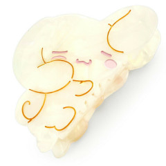 Japan Sanrio Hair Claw Clip - Cinnamoroll : Baby Pink Shell Holographic