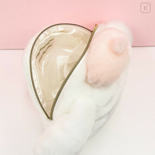 Japan Sanrio Face-shaped Pouch - Pompompurin : Baby Pink - 3