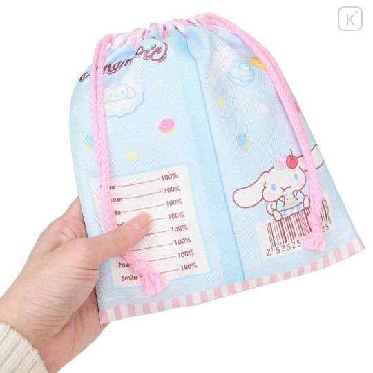 Japan Sanrio Drawstring Bag - Cinnamoroll : Candy Gummy - 2