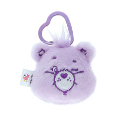 Japan Care Bears Plush Mirror - Sweet Dream Bear Heart Carabiner